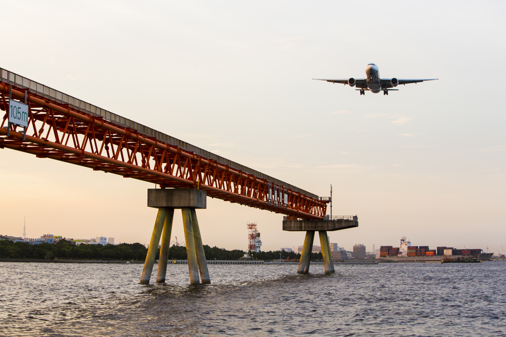 羽田空港 B滑走路22 1/2