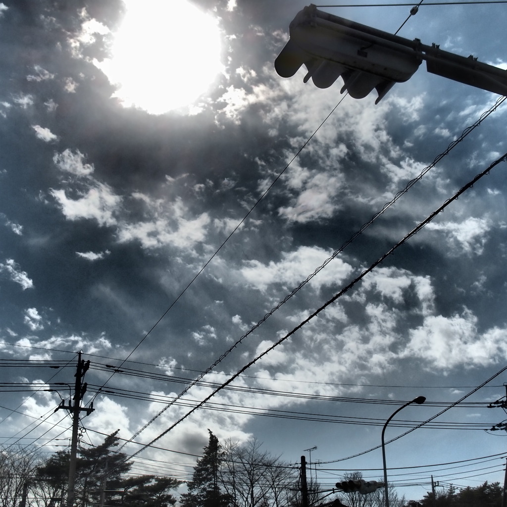 誠に晴れた