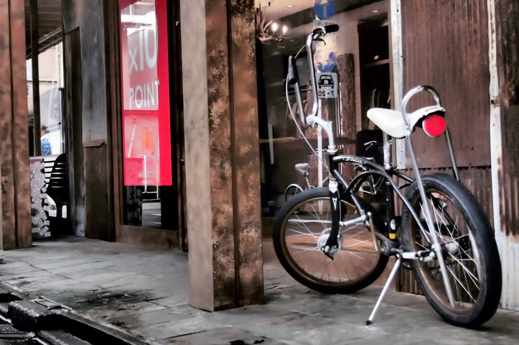 自転車欲しすぎて自転車ばかり撮る