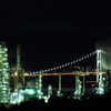 白鳥大橋と工場夜景