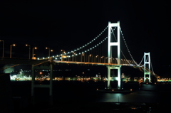夜の白鳥大橋