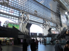 ひろーい（＾－＾）京都駅♪
