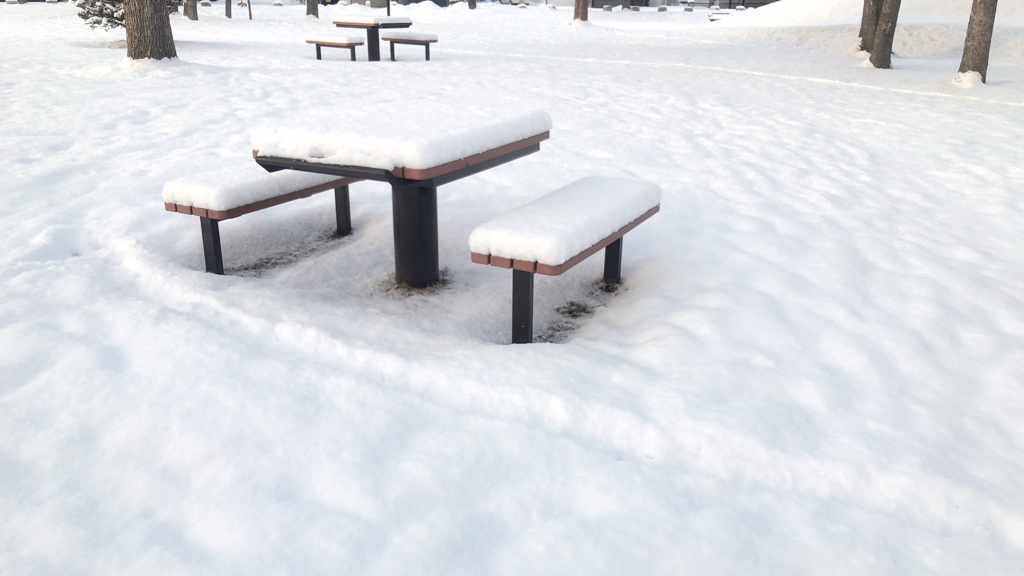 雪の食卓