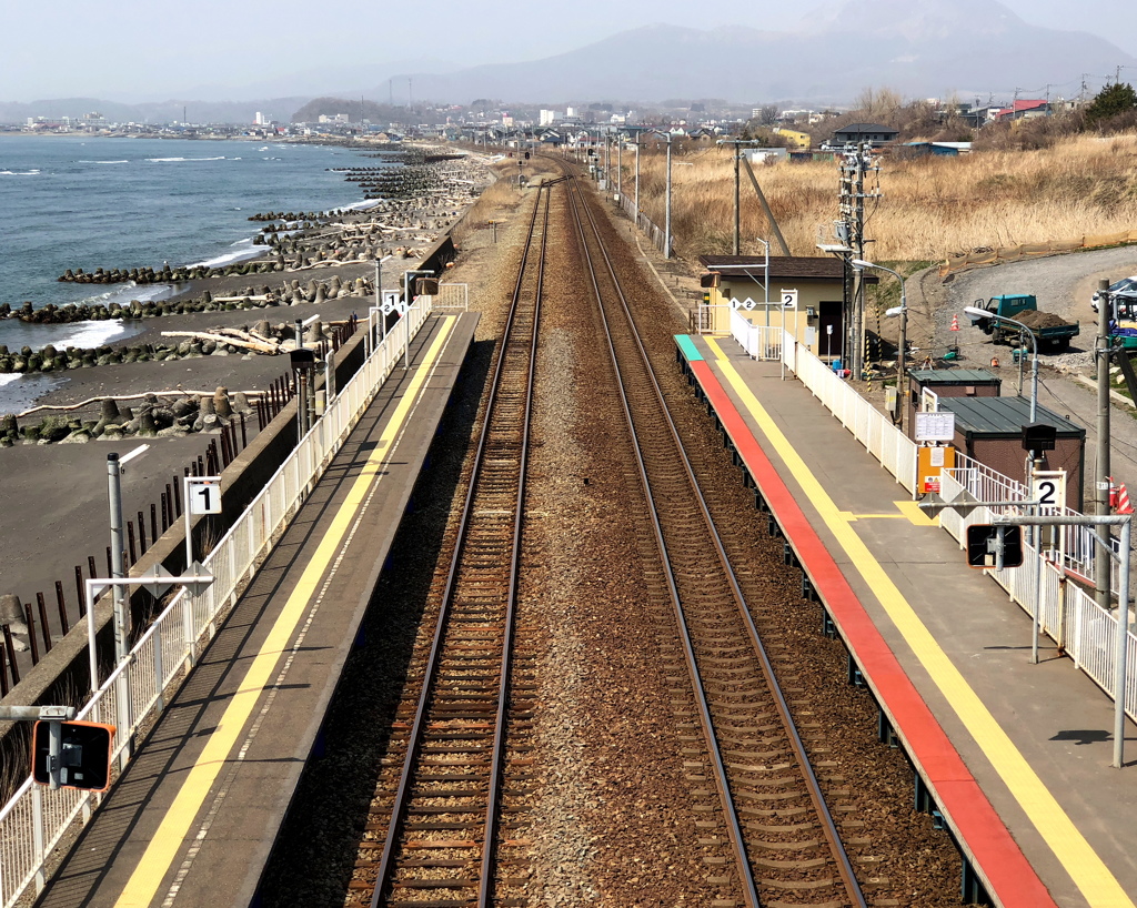 海に近い駅-北舟岡駅-1