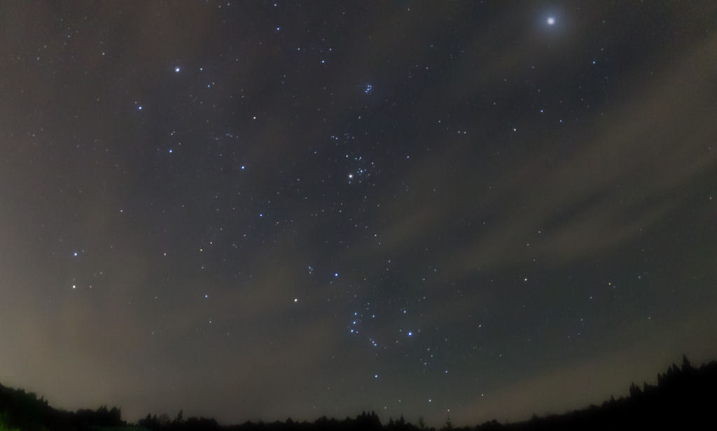 沸き出す星たち
