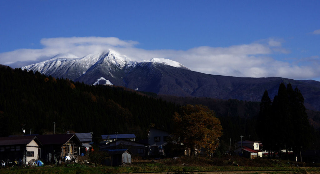 駒ヶ岳・冠雪