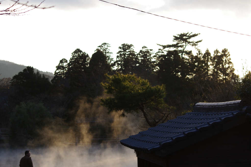 夕暮れ