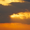 DSC_166明石海峡大橋　苔谷公園からの夕陽２８