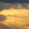 明石海峡大橋　苔谷公園からの夕陽１６