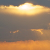 明石海峡大橋　苔谷公園からの夕陽１２