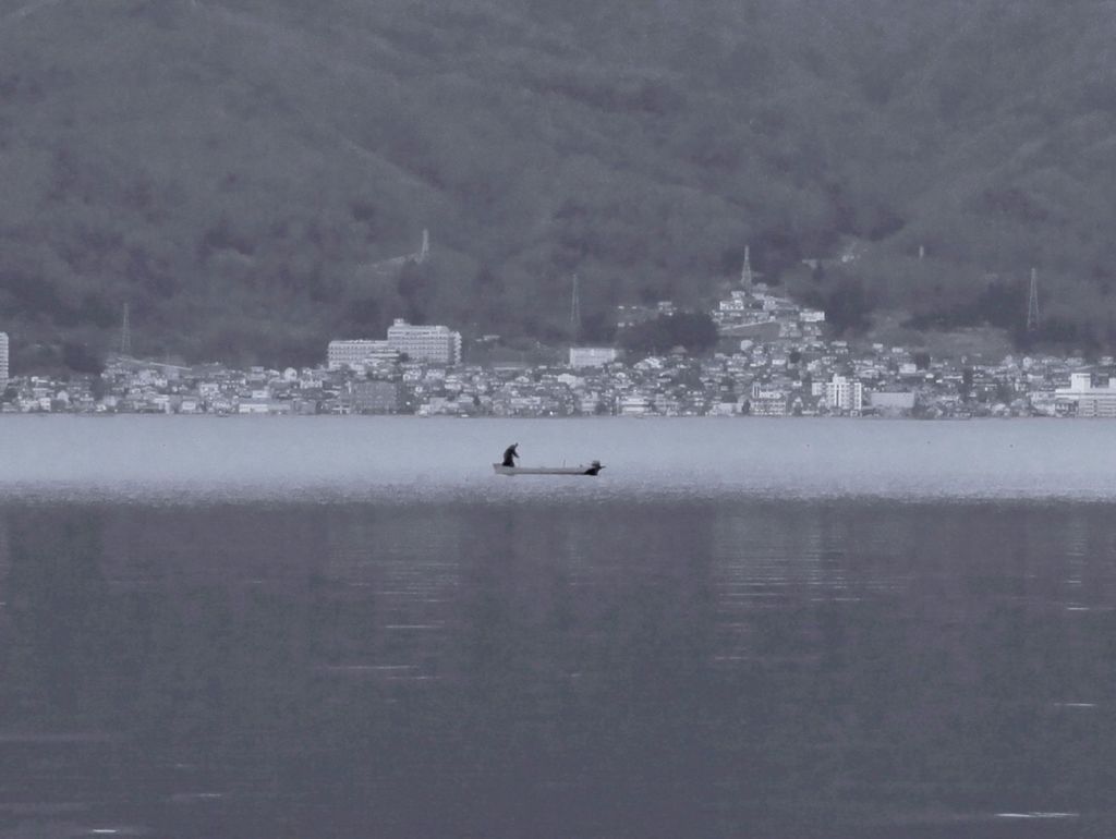 湖の漁