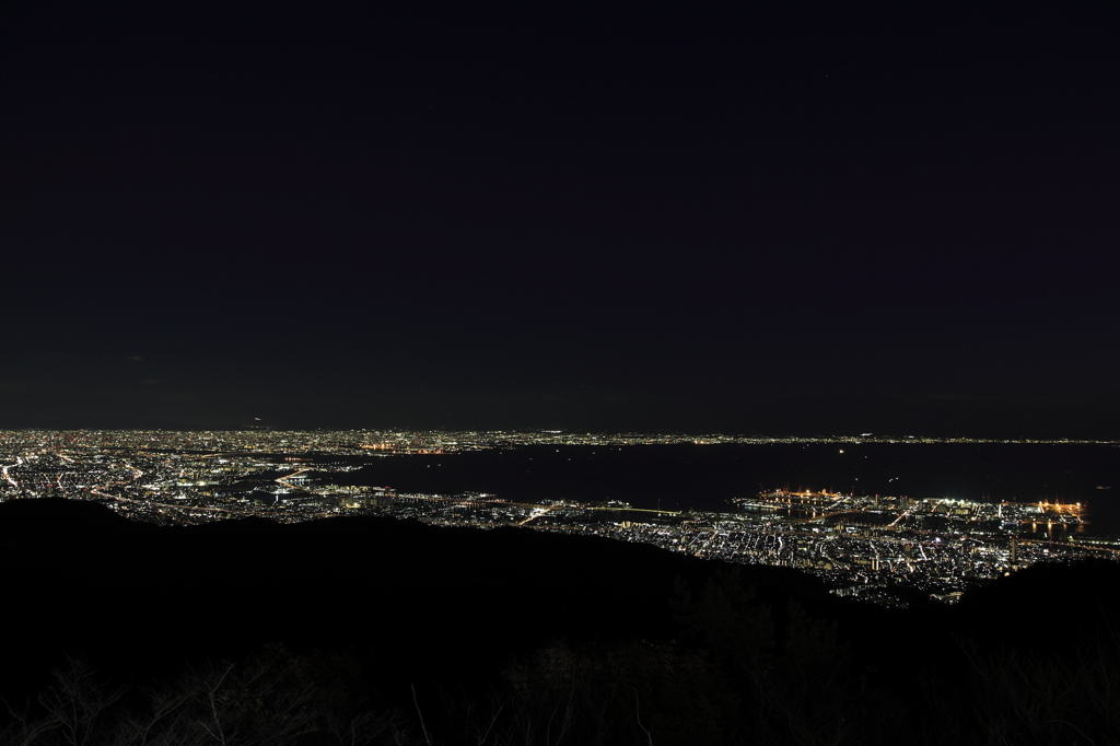 六甲山の夜景