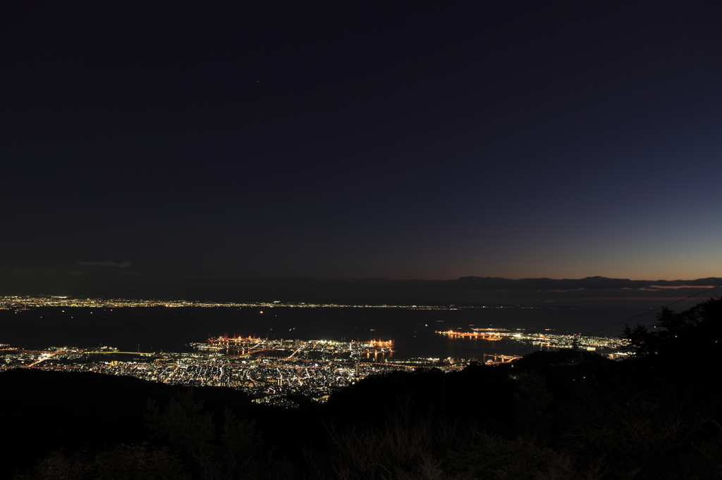 六甲山の夜景