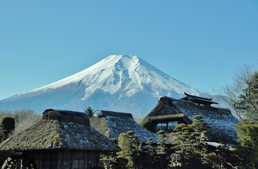 忍野八海から望む5