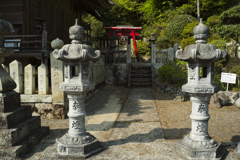 八幡神社へ向かう