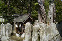 八幡神社へ向かう