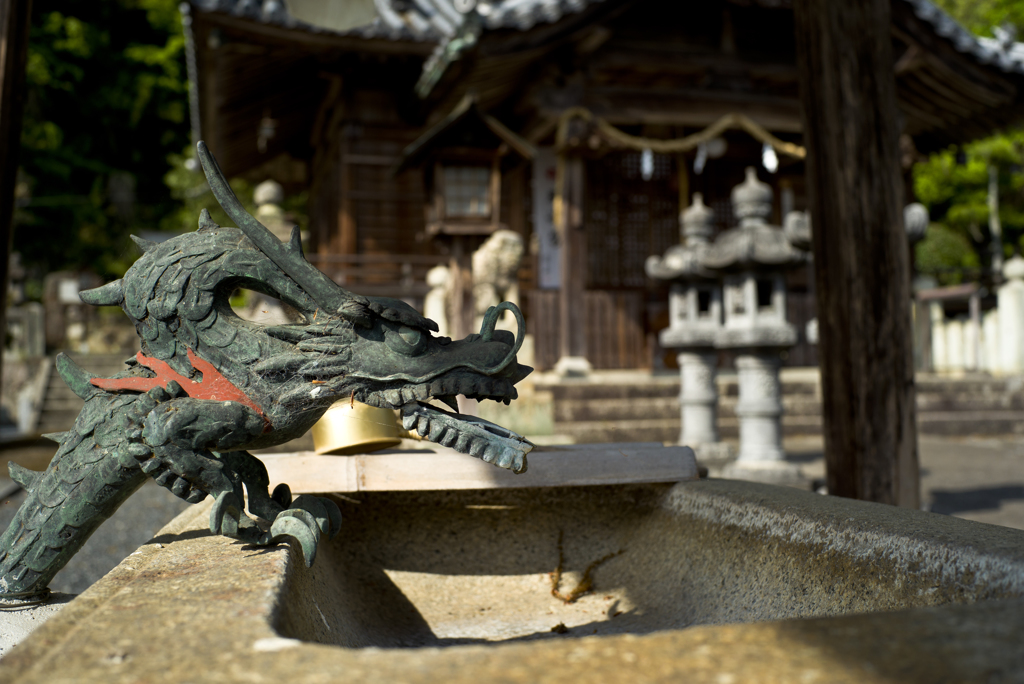 八幡神社へ向かう