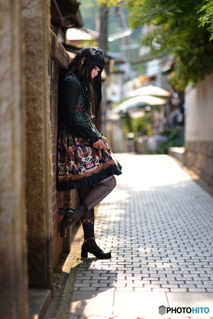 異人館の路地