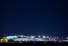 福岡空港　国際線　夜景