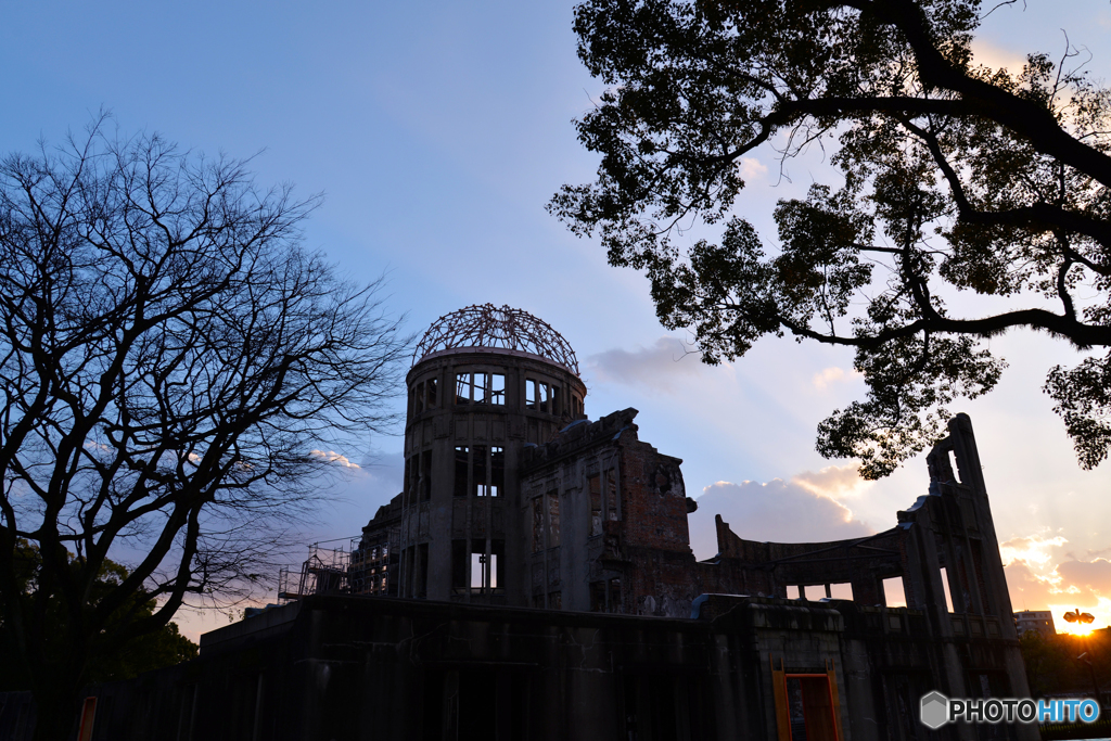広島市内　原爆ドーム