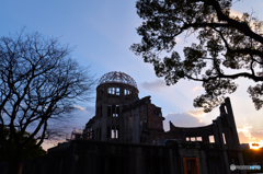広島市内　原爆ドーム