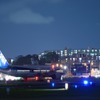 福岡空港　夜