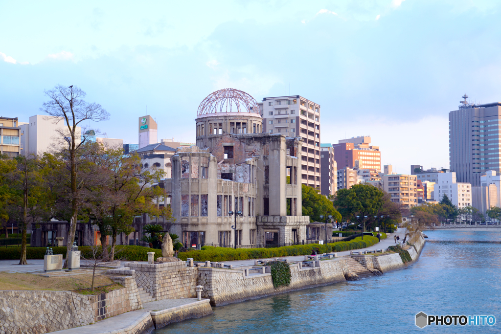 広島市内　原爆ドーム