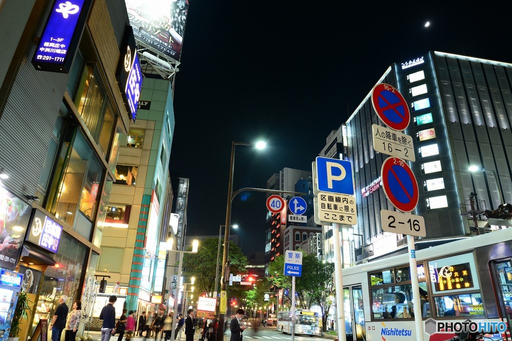 中洲　夜景