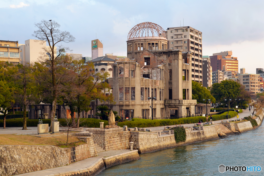 広島市内　原爆ドーム