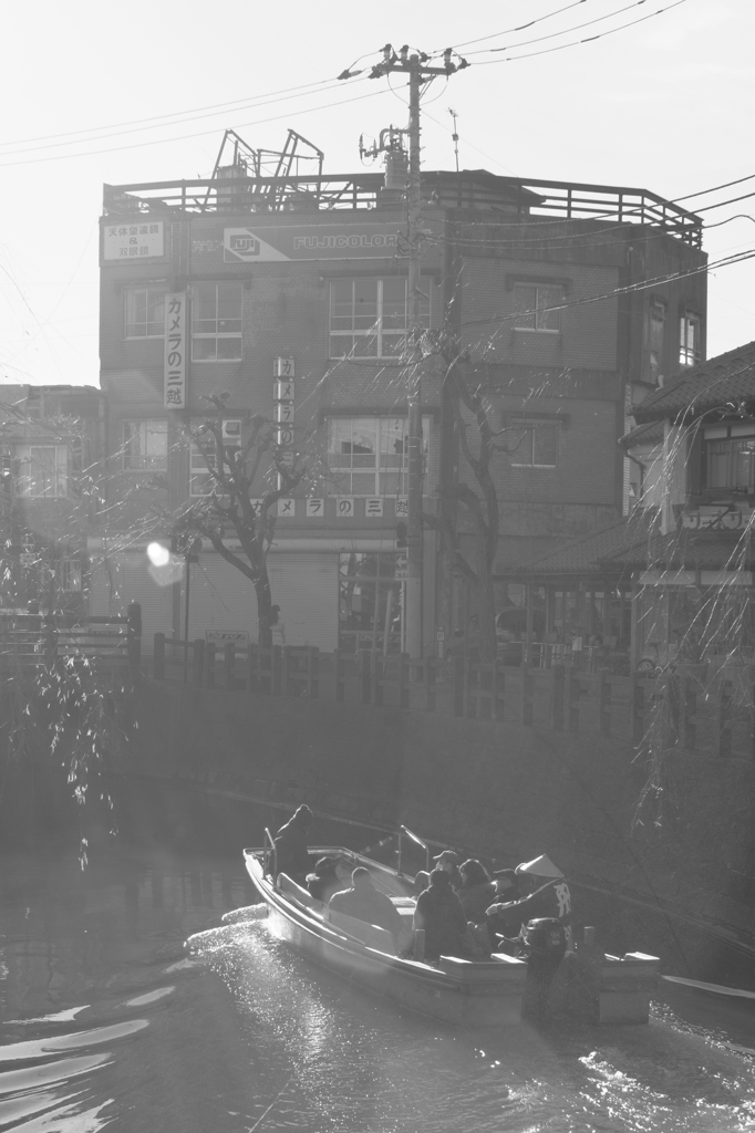 水路のある風景