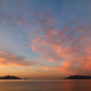 生の松原の夕暮れ２