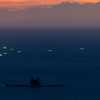 九十九島の夕陽２０２１秋　その７
