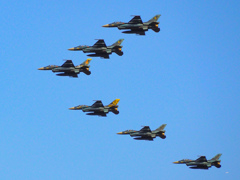 F-2編隊飛行
