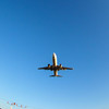 福岡空港着陸寸前