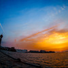 博多港の夕暮れ２