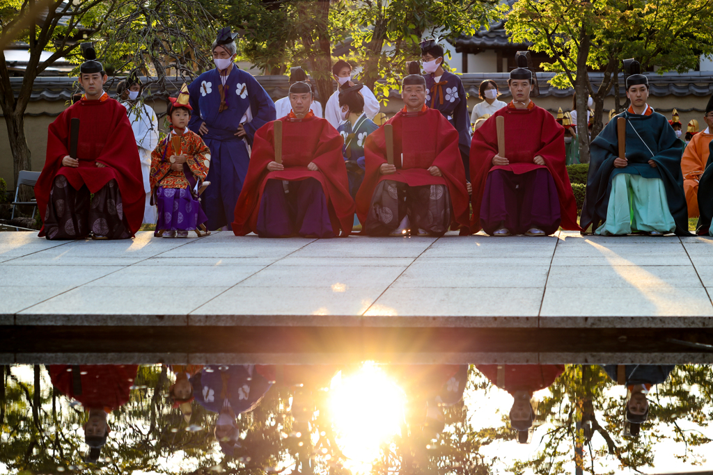 浮殿献饌祭、竹曲・倭舞奉納