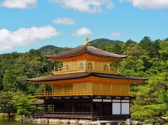 金閣寺　定番の構図