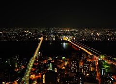 大阪中心部の夜景　その２
