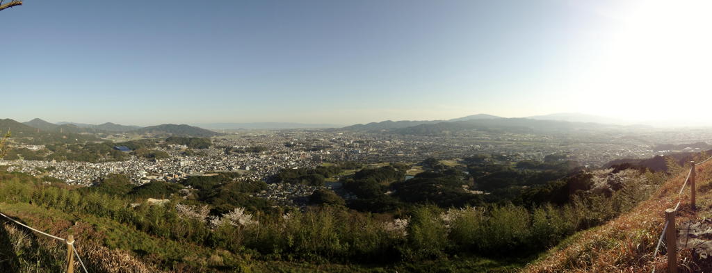 太宰府付近パノラマ