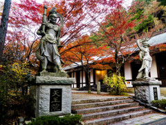 呑山観音寺の紅葉５