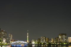 中央大橋からの夜景