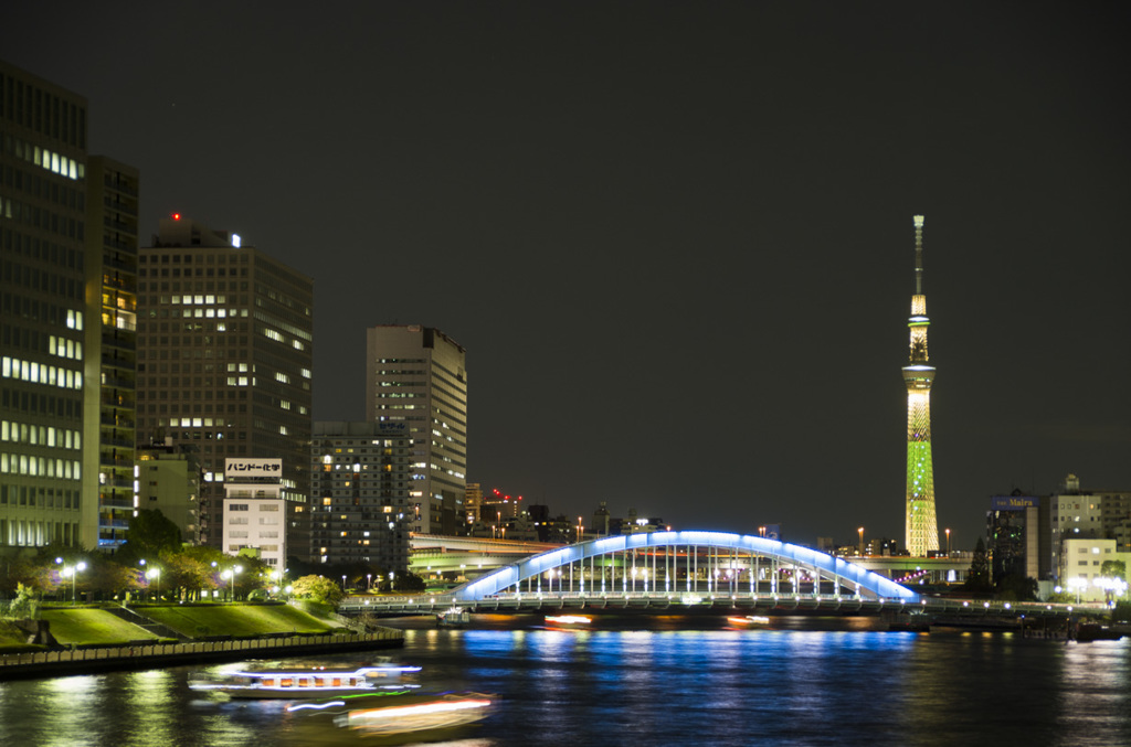 中央大橋からの夜景