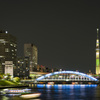 中央大橋からの夜景