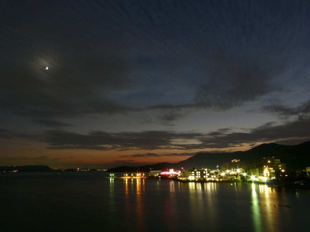 小豆島の夕暮れ