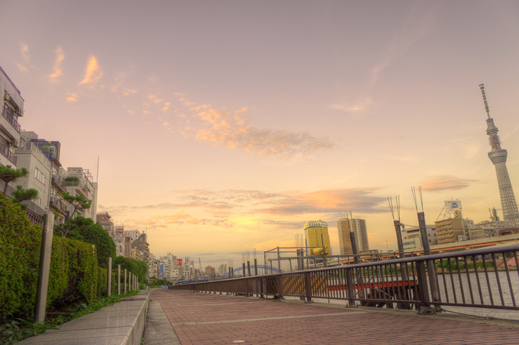 すかいつりー夕方