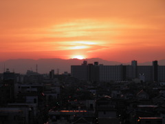 夕日