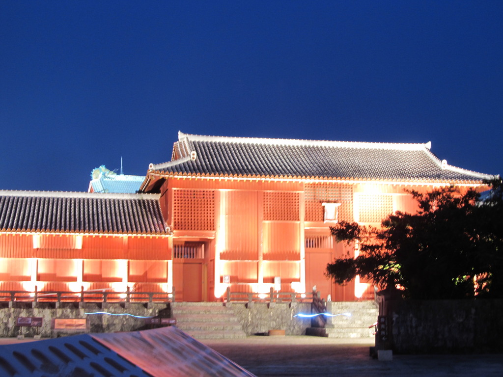 首里城公園ライトアップ