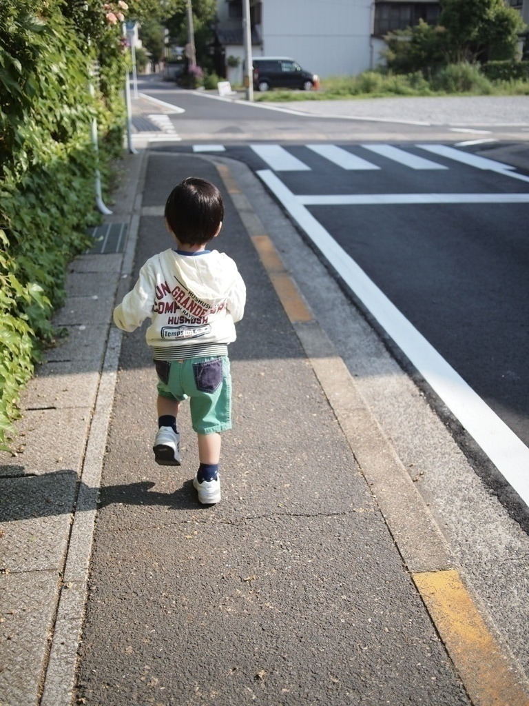 軽やかな足どり