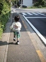 軽やかな足どり