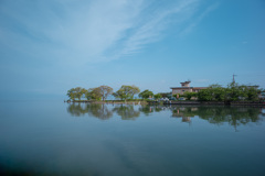 琵琶湖×超広角